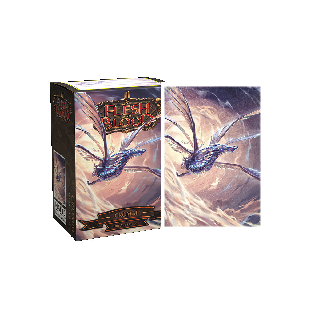 Dragon Shield - 100 Flesh & Blood Matte Art Sleeves - Cromai