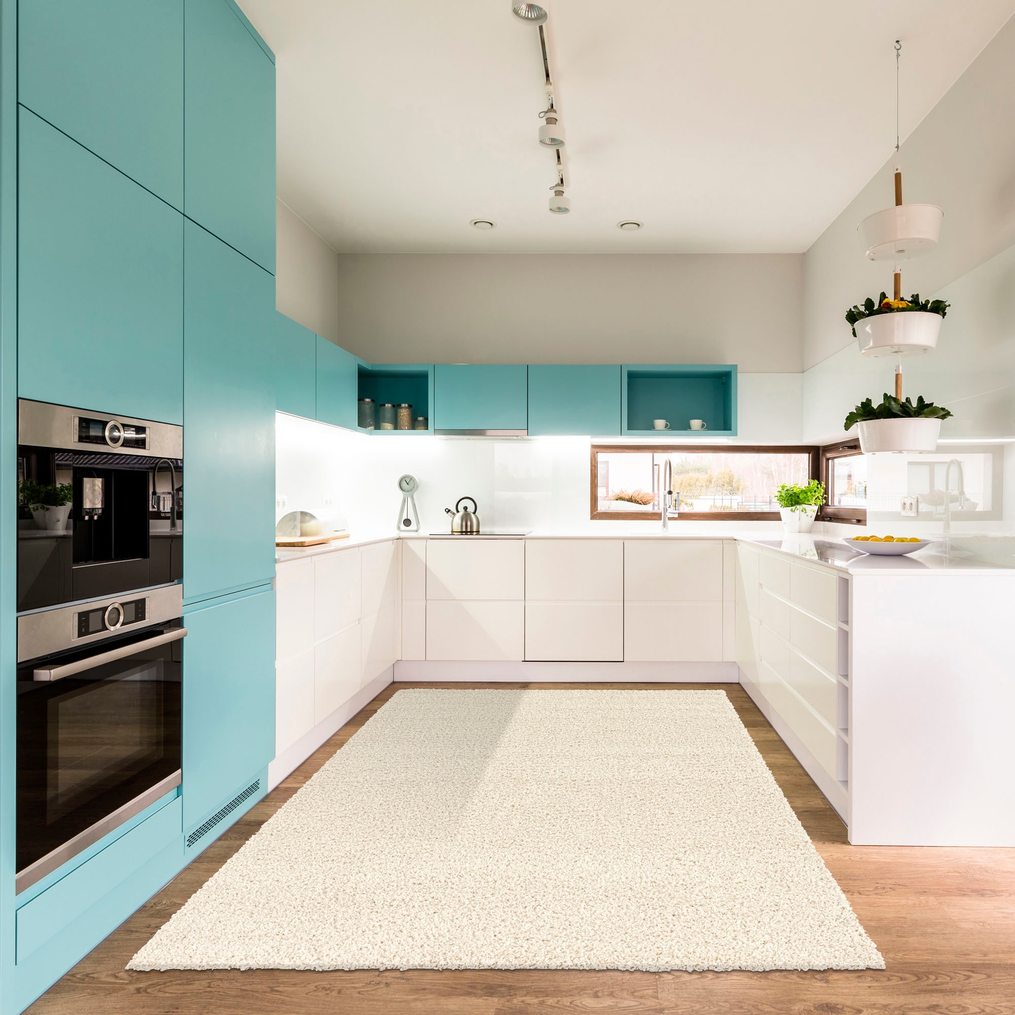 Sanat Hochflor-Teppich »LOCA« rechteckig 30 mm Höhe Wohnzimmer, Langflor, Shaggy, Schlafzimmer