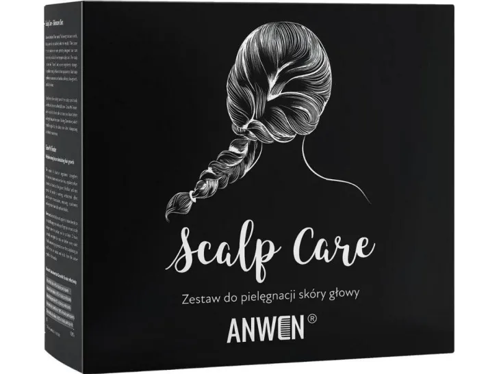 ANWEN_SET Scalp Care Scalp Care Kit Grow Me Tender herbal warming rub 150ml   Darling Clementine scalp care serum 150ml