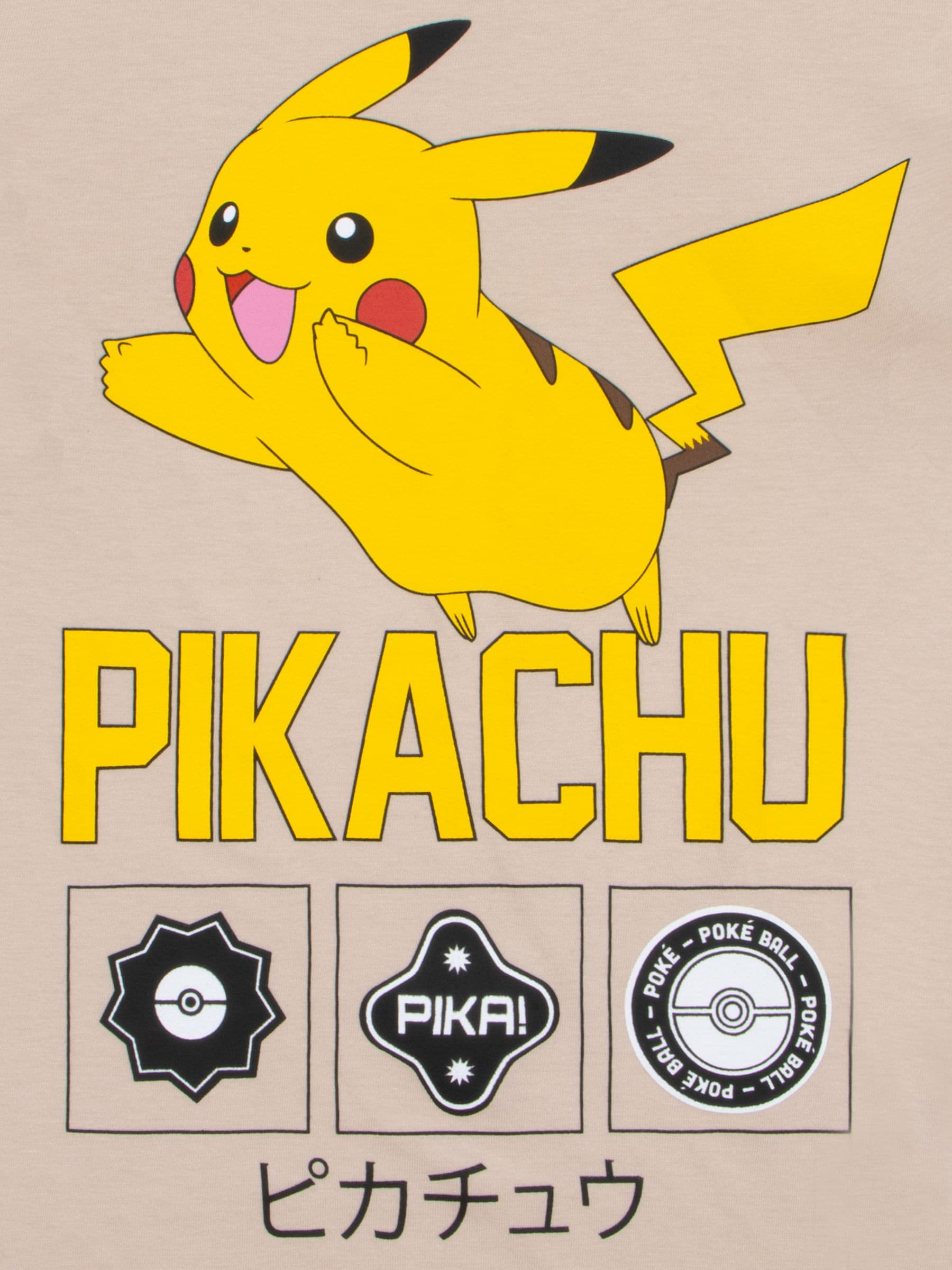 Character Pokemon Pikachu Long Sleeve T-Shirt