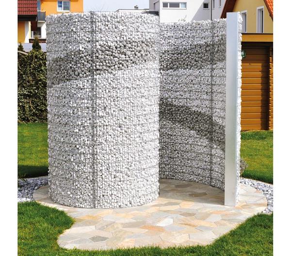 bellissa Schneckendusche/Umkleide Gabione, 230