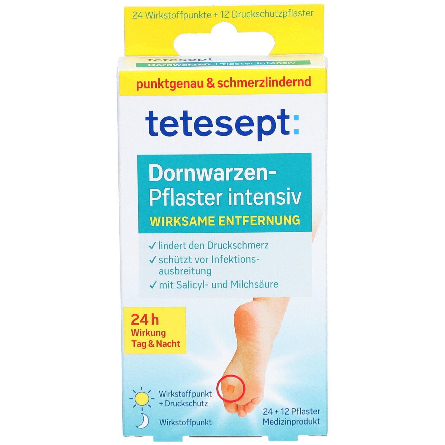 tetesept® Dornwarzen-Pflaster intensiv