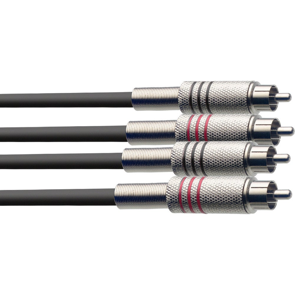 Stagg STC060C 2x RCA male - 2x RCA male 60 cm