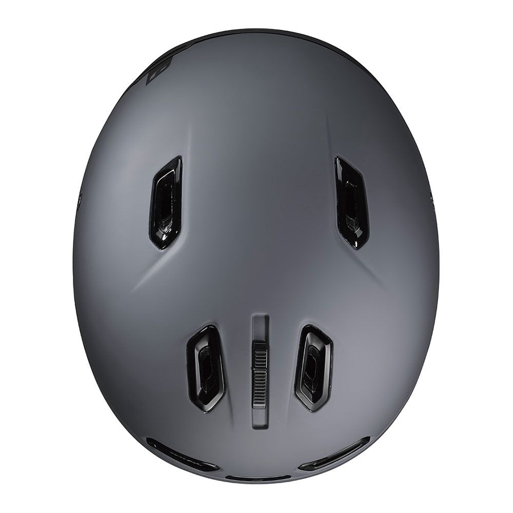 Julbo GLOBE EVO - Casque ski gris foncé/jaune