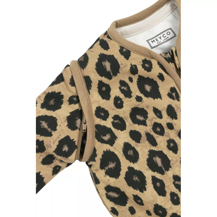 Meyco Ganzjahresschlafsack Leopard Multi