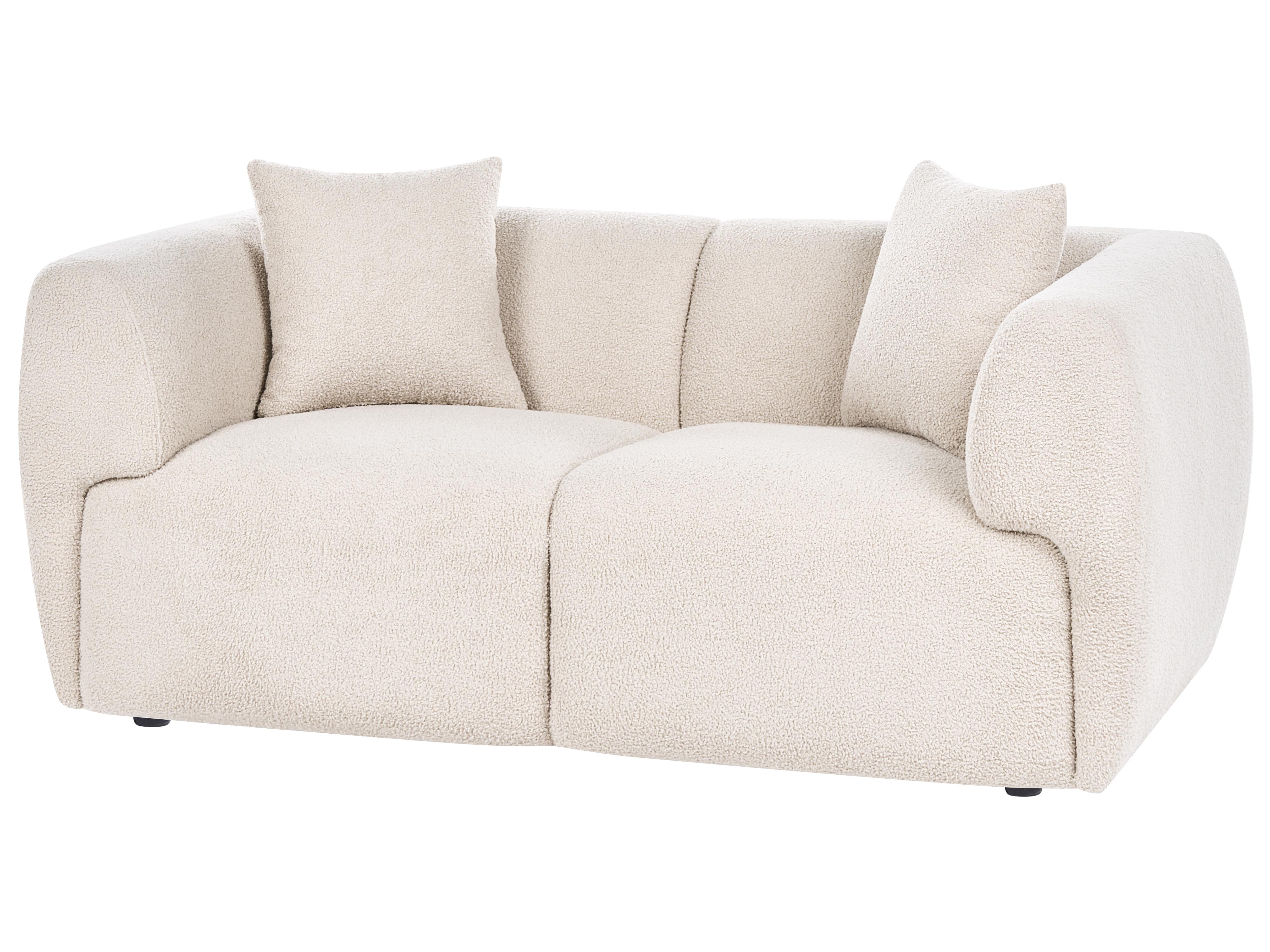 Bank 2-zits VALBY Bouclé Beige