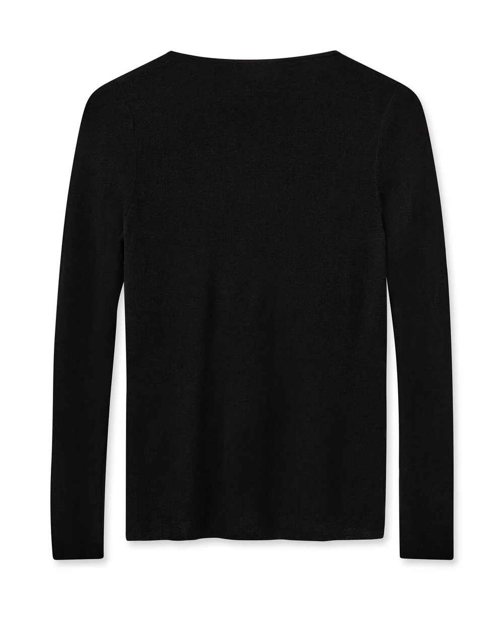 Mos Mosh  Bouch O-neck striktrøje - sort