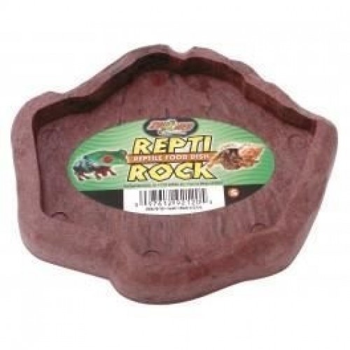 Alimentador de répteis de plástico Zoomed Retti Rock