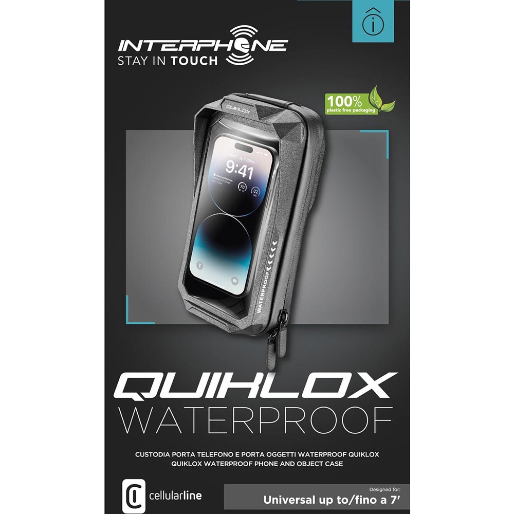 Interphone - Coque Quiklox étanche
