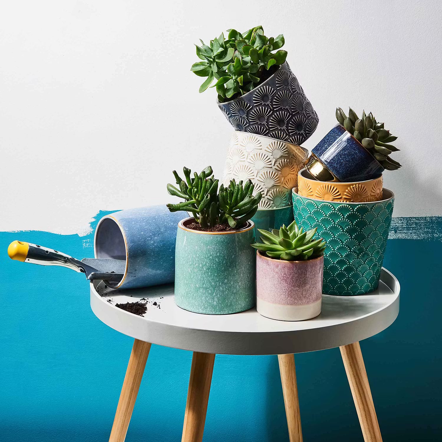 BLOOMY Blumentopf 6er-Set