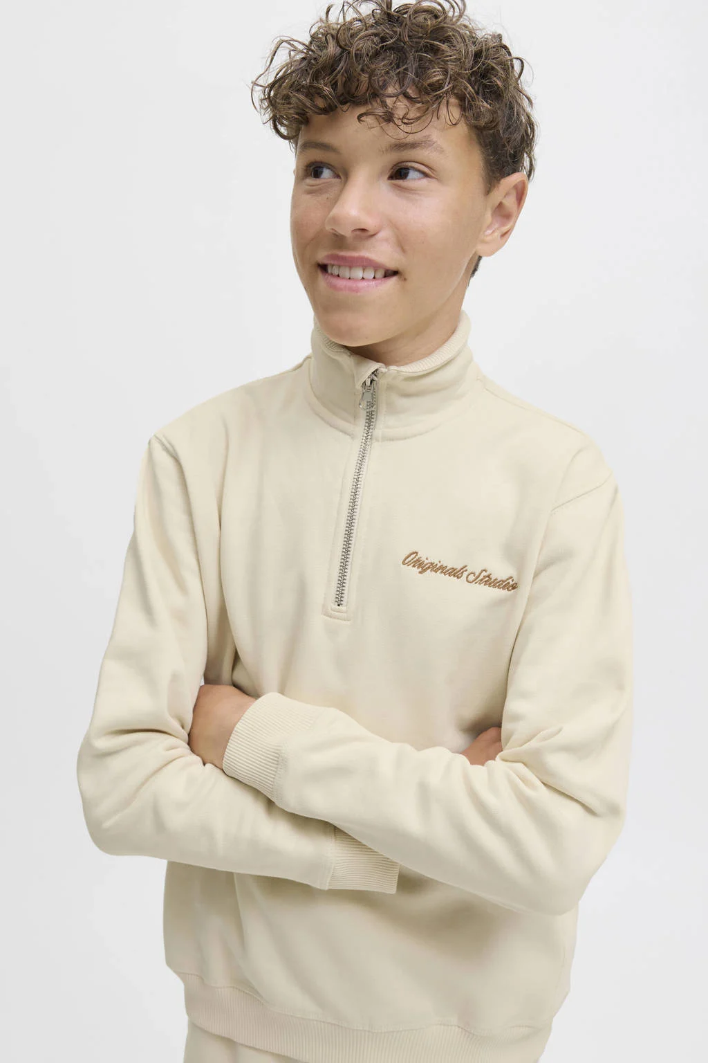 JACK & JONES JUNIOR sweater ecru