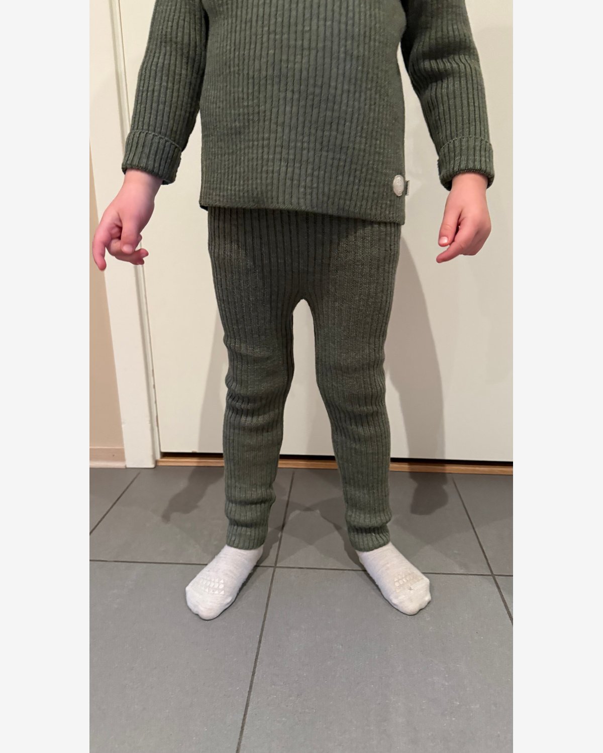 Ullbukse – Tykk ullongs – 100% Merino | Bukse Classic Ribb