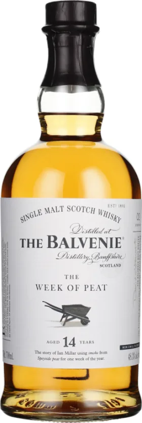 BALVENIE 14 YEARS THE WEEK OF PEAT 70CL