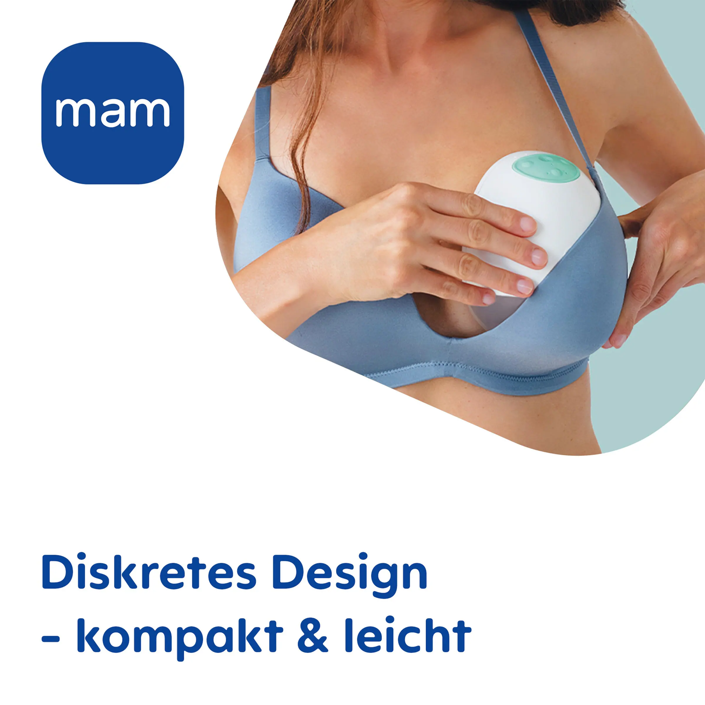 MAM Elektrische Einzelmilchpumpe Move Hands-free