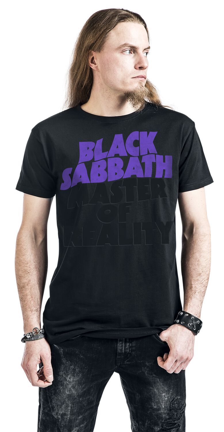 Master Of Reality Tracklist | Black Sabbath T-Shirt Manches courtes