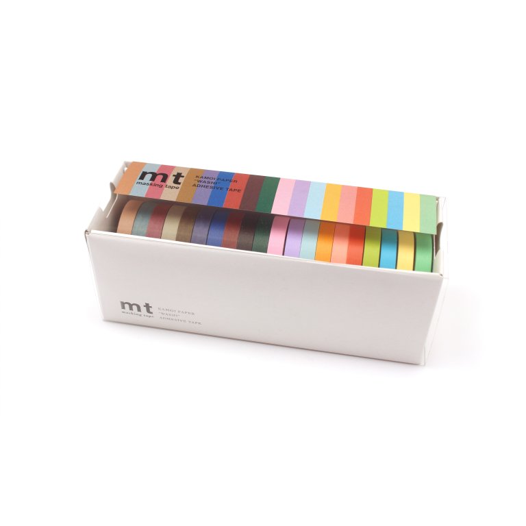 Mt Washi Klebeband uni, Set