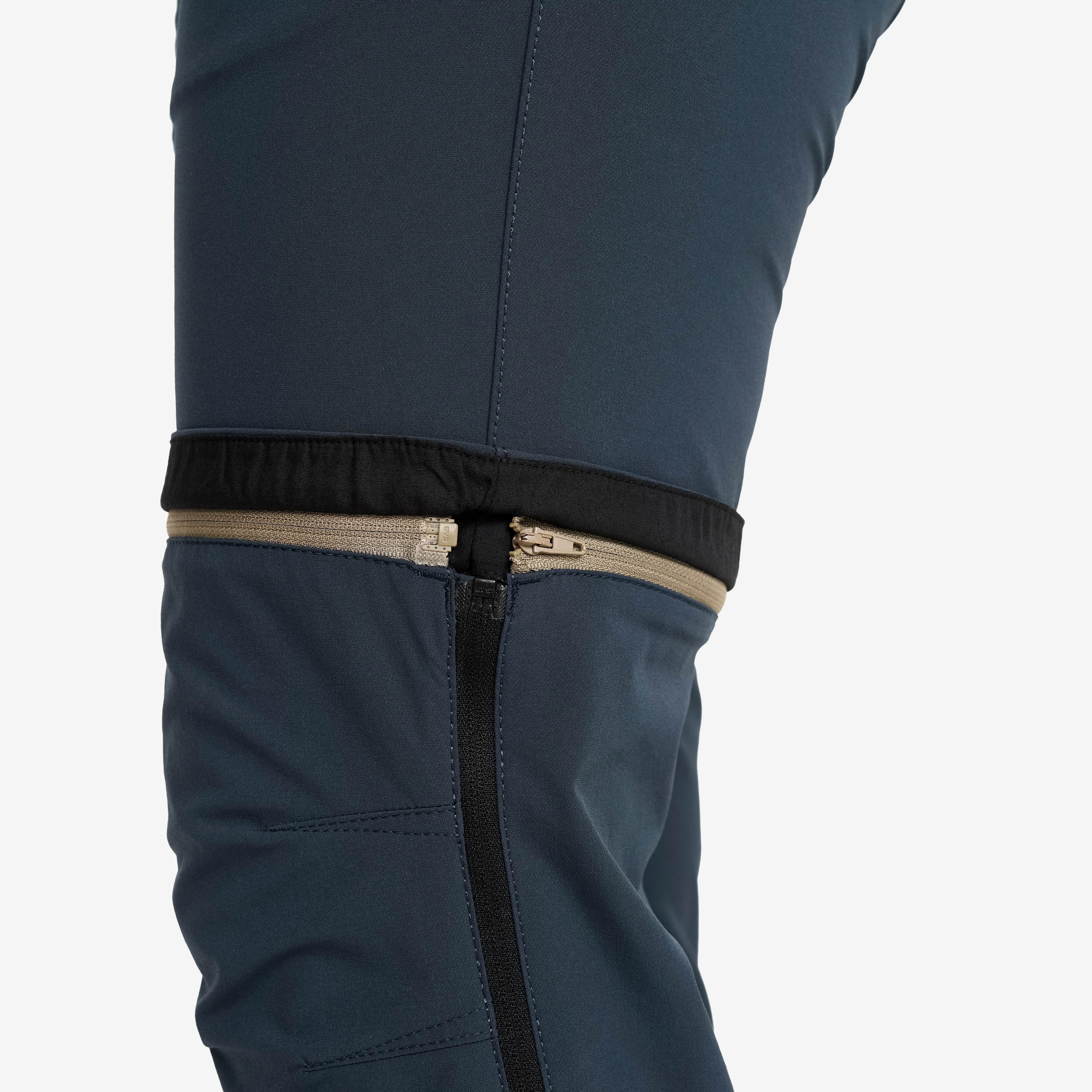 Range Pro Stretch Zip-off Pants Dame Blueberry/Black