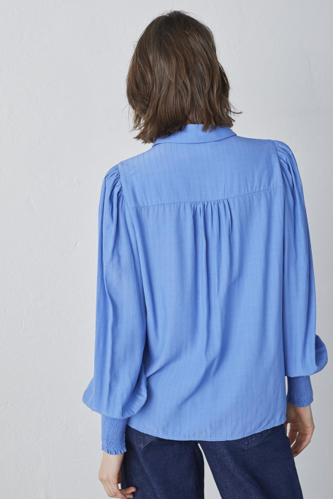 SisterS point blauwe dames blouse