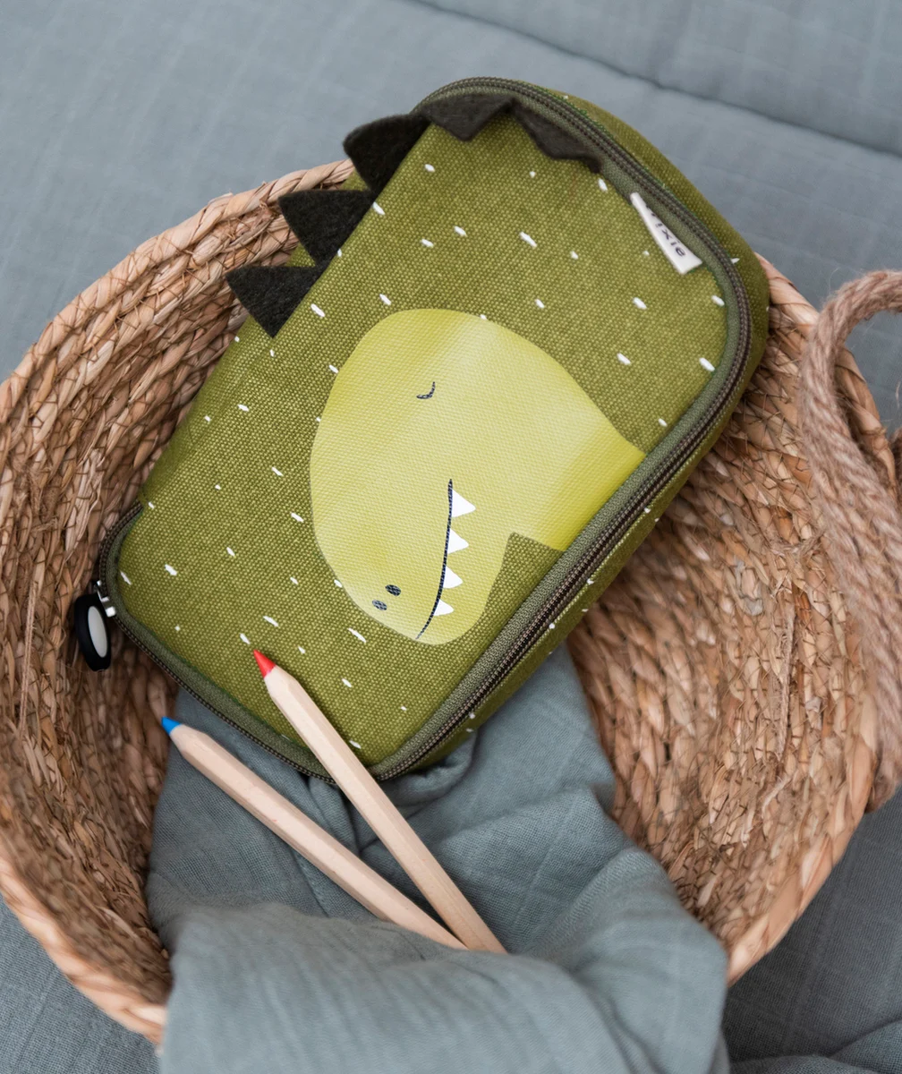 TRIXIETROUSSE ENFANT VERT DINOSAURE