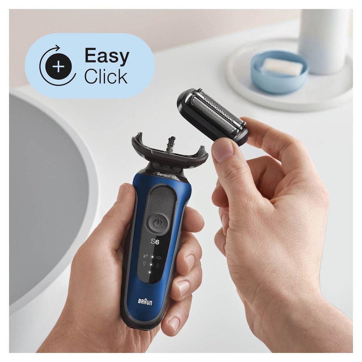 Braun Rakapparat Shaver 61-B1000s Blue