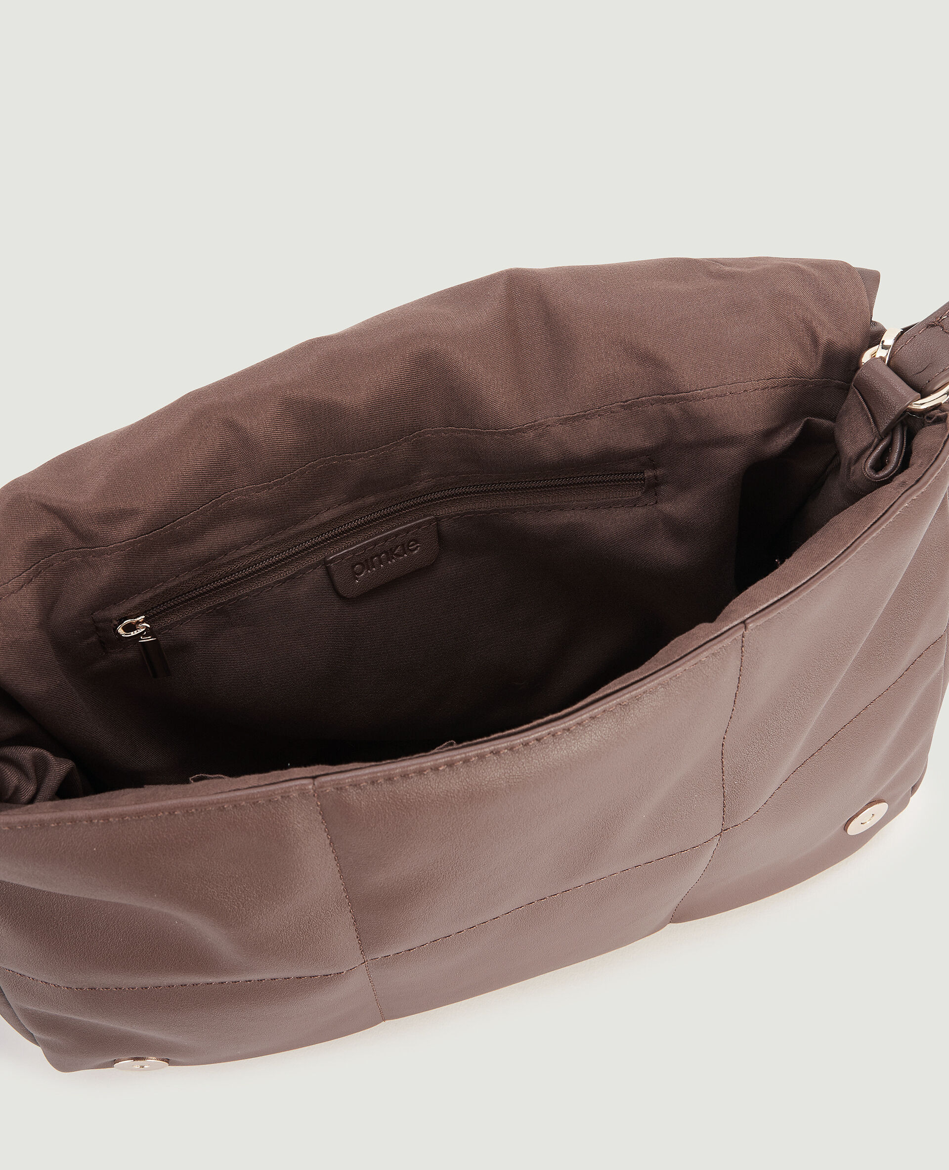 Sac simili matelassé - Vieux rose