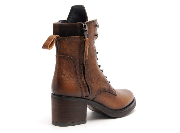Dorking boots bottine talons femme d8325 marron