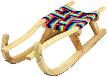 Gasser Tourenrodel  Schlitten Regenbogen Kinder
