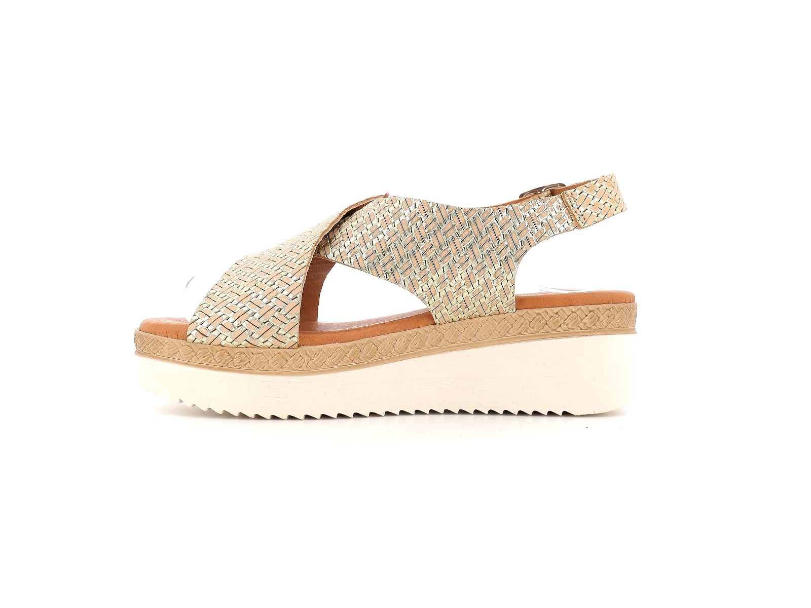 Chaussures du chateau-3314 Cuir Or