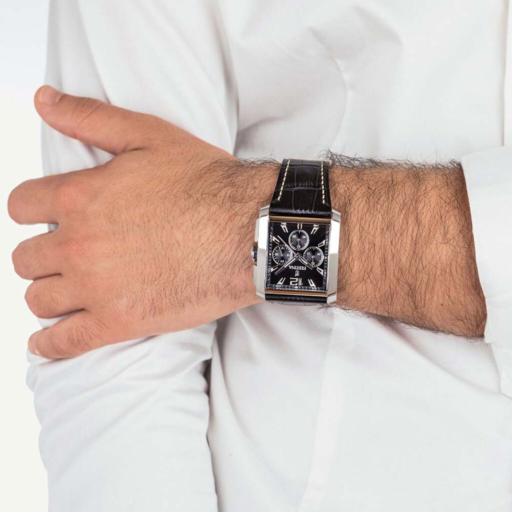 Montre Festina Timeless Chronograph Noir