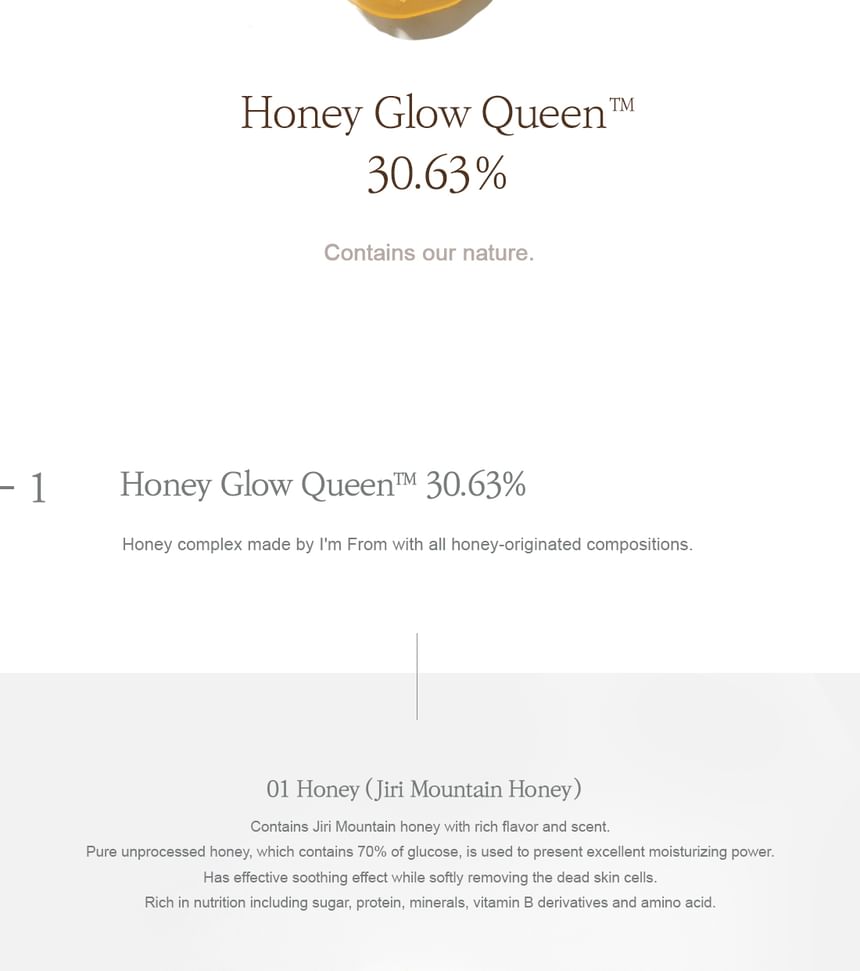 Ik kom uit - Honey Glow Serum