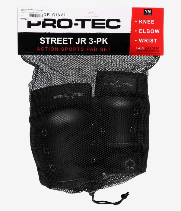 PRO-TEC Street Gear Schützer-Set kids (black)