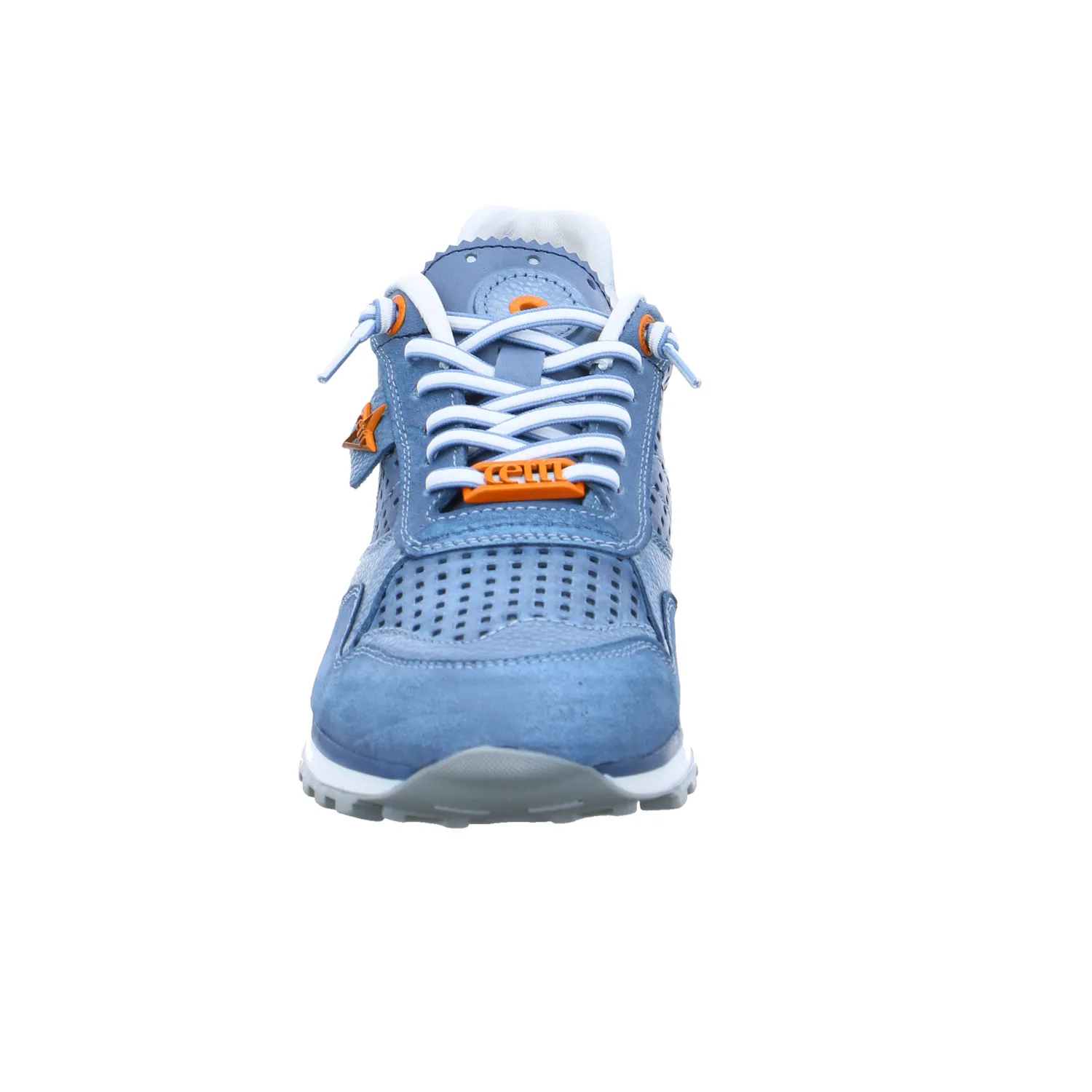 CETTI Halbschuhe Sneaker Jeansblau Leder