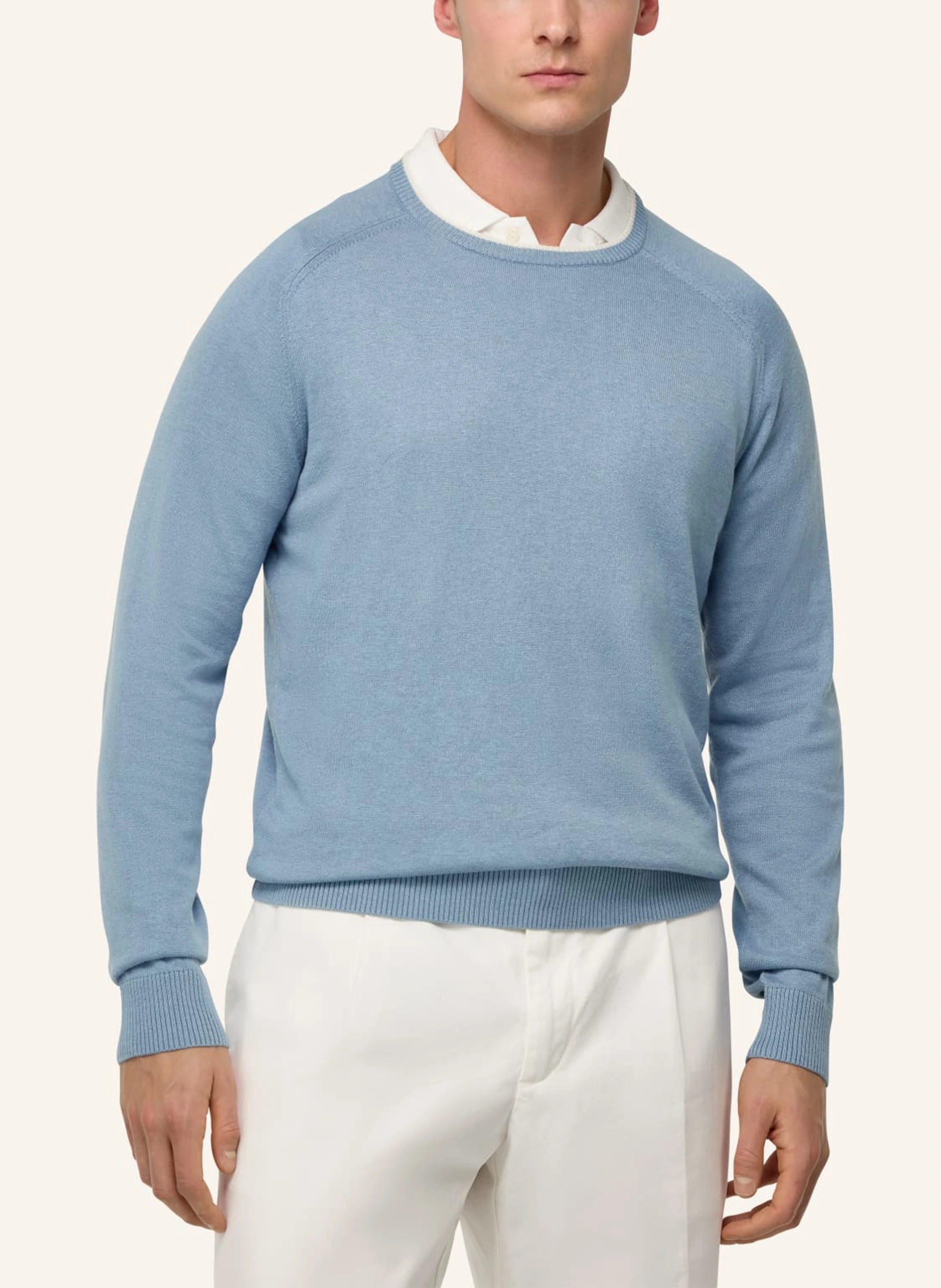 BOGGI MILANO Pullover mit Seide