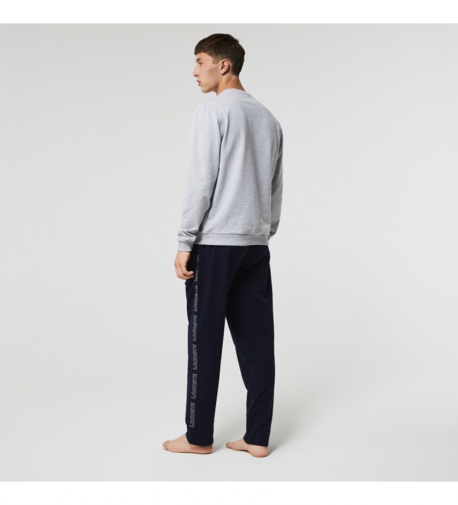 Camiseta de pijama Lacoste SH7477 cinza