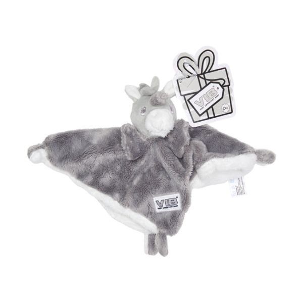 VIB Knuffeldoekje Unicorn Grijs