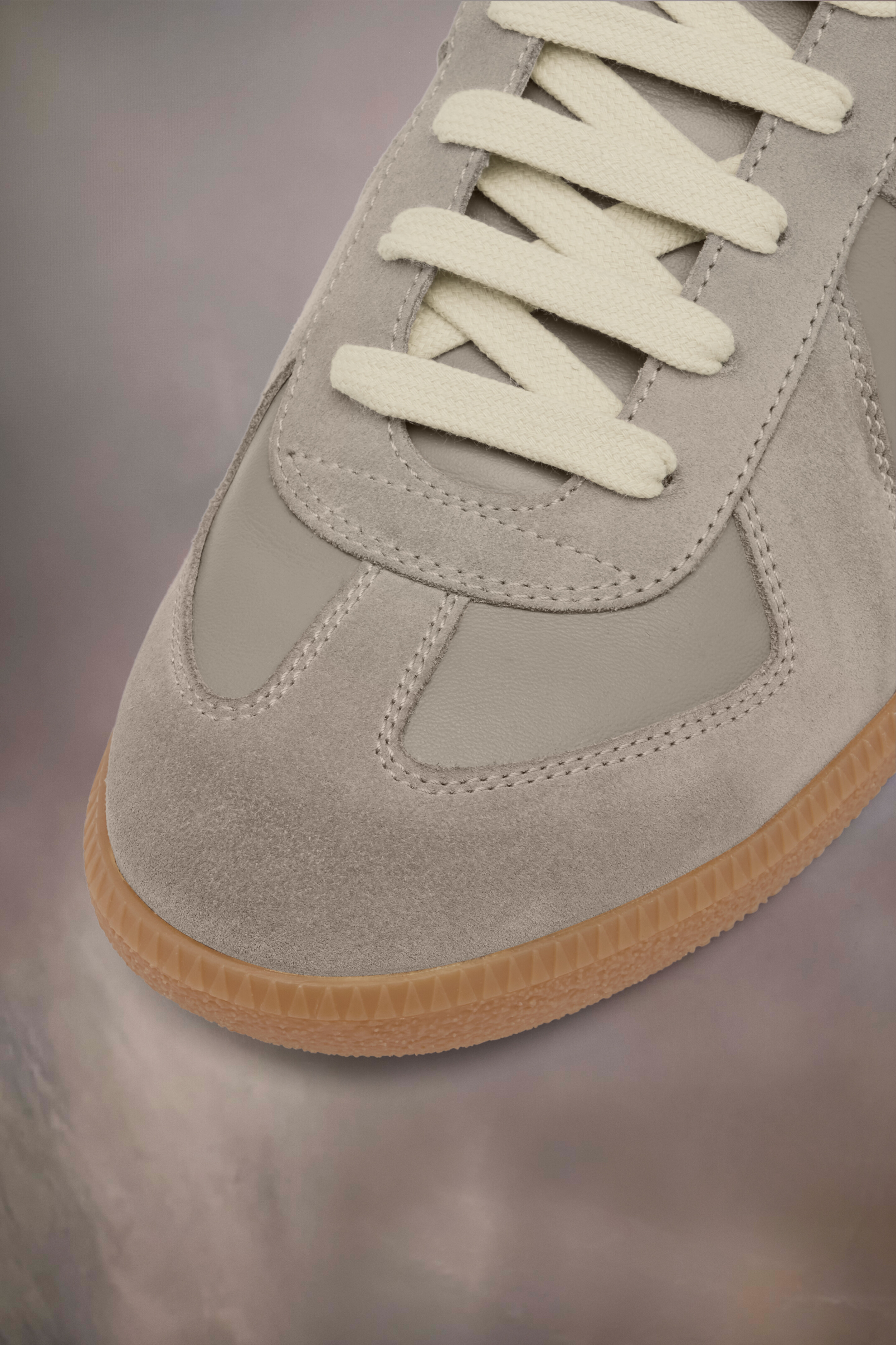 Sneakers Replica en cuir pour femme Gris