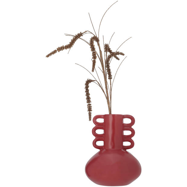 Blokker Vaas Dolce Vita - d20x26 cm - Fuchsia Roze