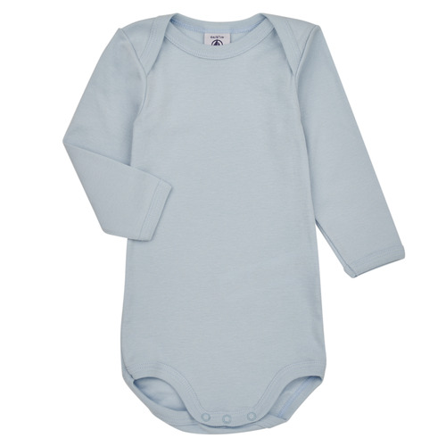 Petit Bateau - BODY US ML PASTEL PACK X3 - Bleu / Blanc / Beige