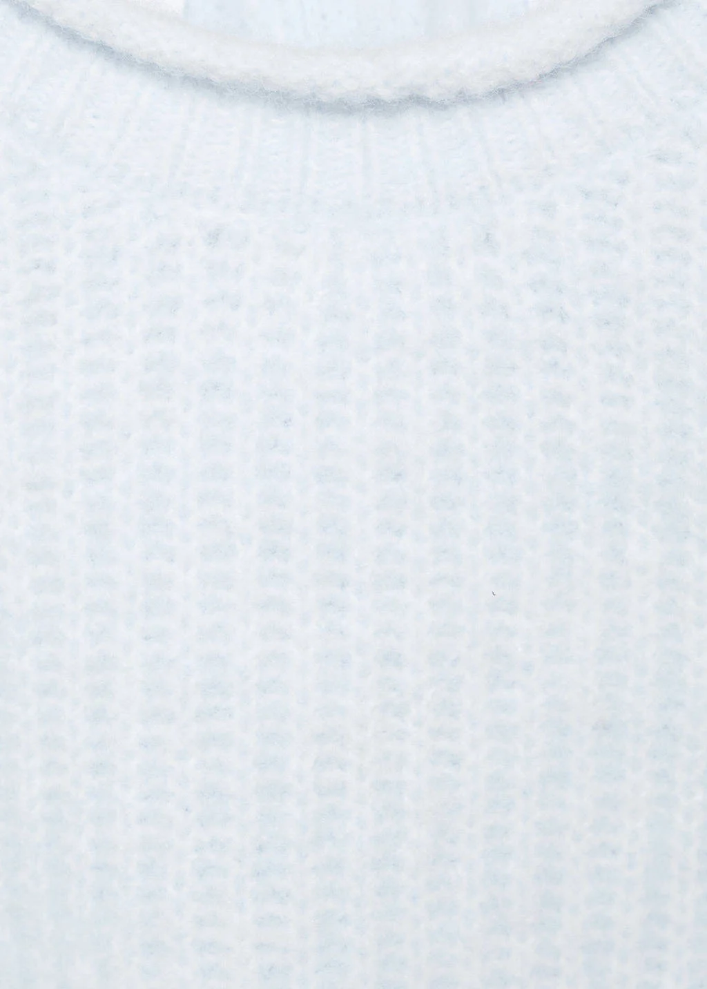 Mango Kids trui lichtblauw gebreid