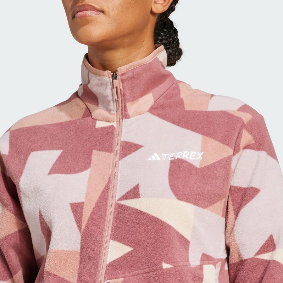 Adidas Veste molleton entièrement zippée imprimée Terrex Multi