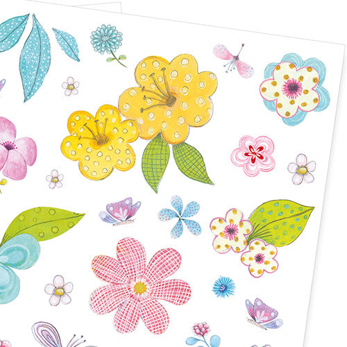 Djeco glittertattoos - veldbloemen