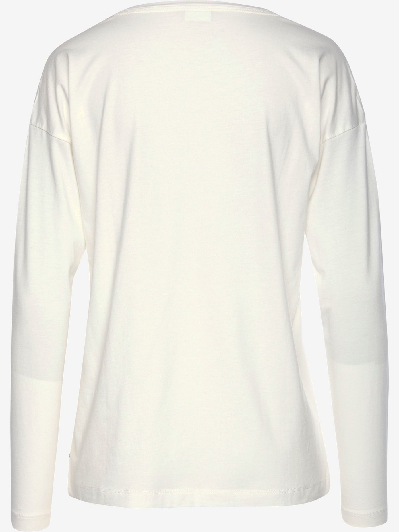 Haut de pyjama t-shirt à manches longues décontracté