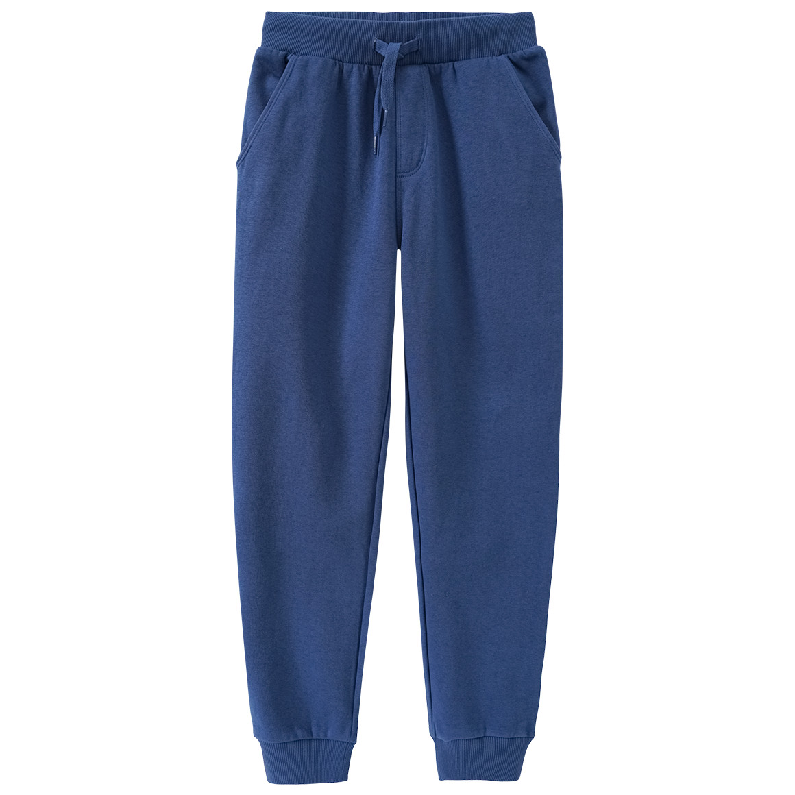 Famy 2 Jungen Jogginghosen mit Tunnelzug dunkelblau / blau