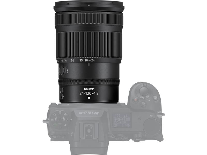 Nikon Zoomobjektiv NIKKOR Z 24-120mm F/4 S Nikon Z Äusserst vielseitiges Weitwinkel-Tele-Zoomobjektiv