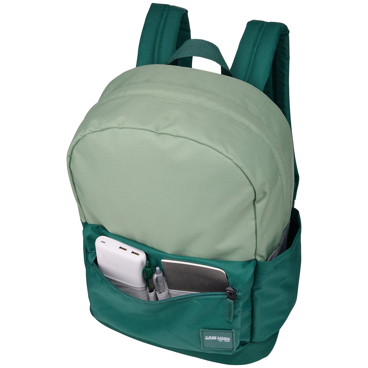 Case Logic Campus Commence Recycled Backpack 24L islay green/smoke pine