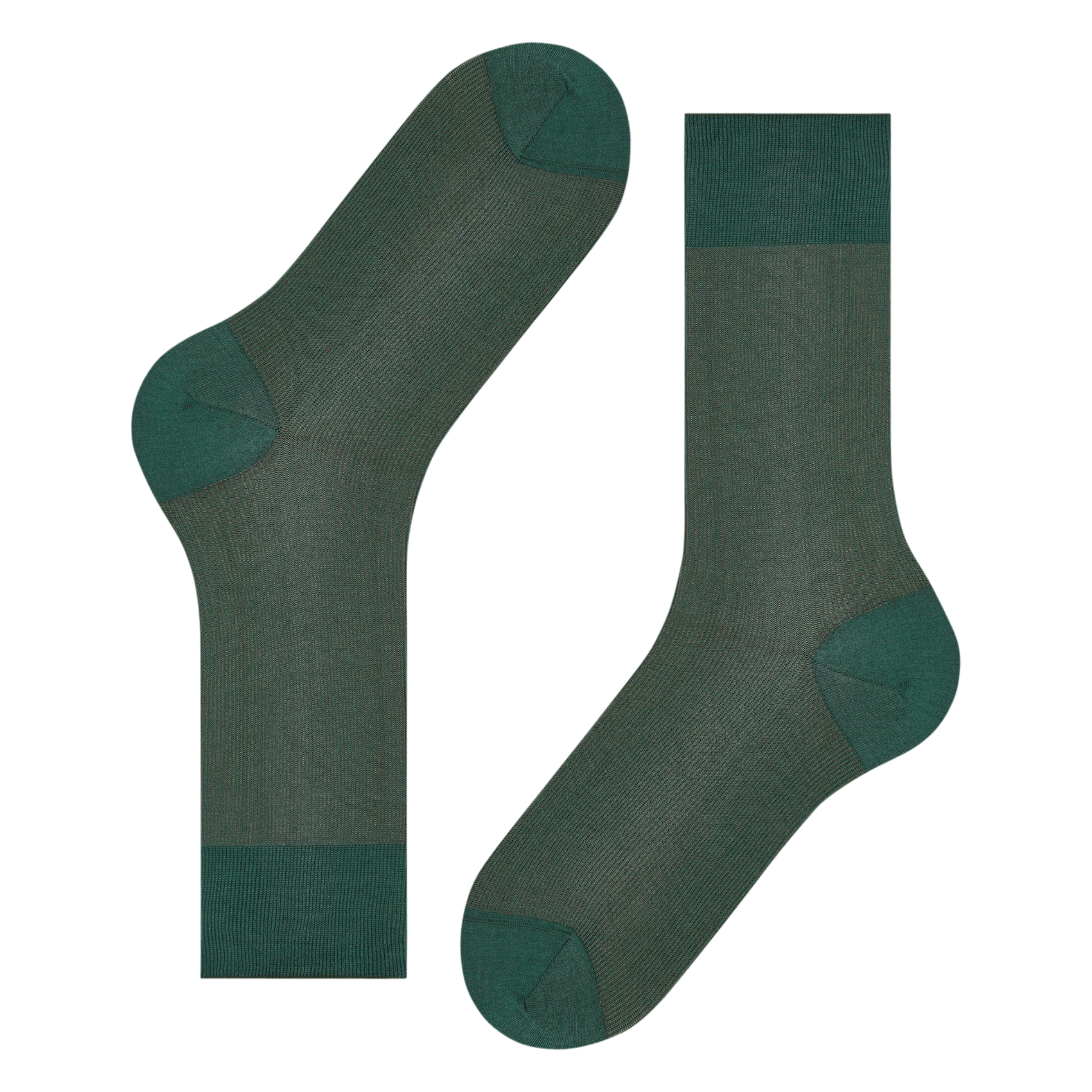 FINE SHADOW SO - Chaussettes hautes en coton mélangé | Vert