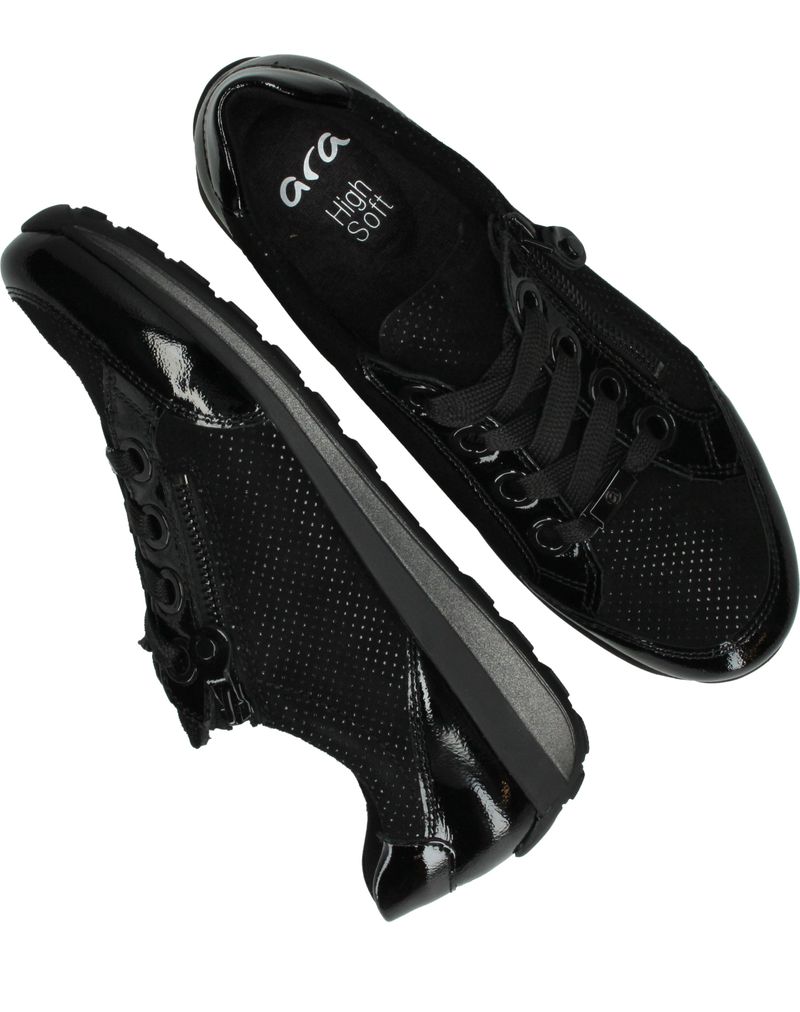 Ara Osaka Highsoft Sneakers Zwart Dames