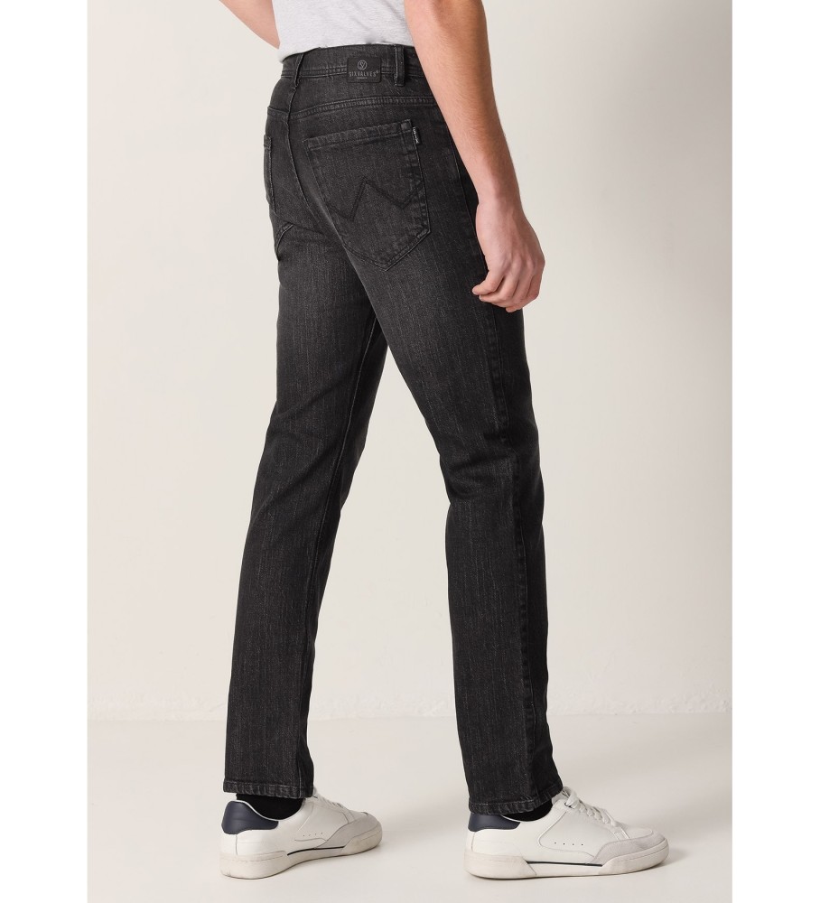 Calça jeans Six Valves 136318 preta