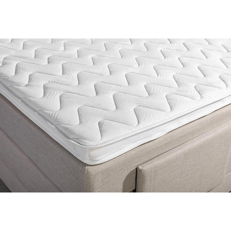 MÃ¶rgenn Elektrische boxspring Doha Beige 180x200 inclusief montage