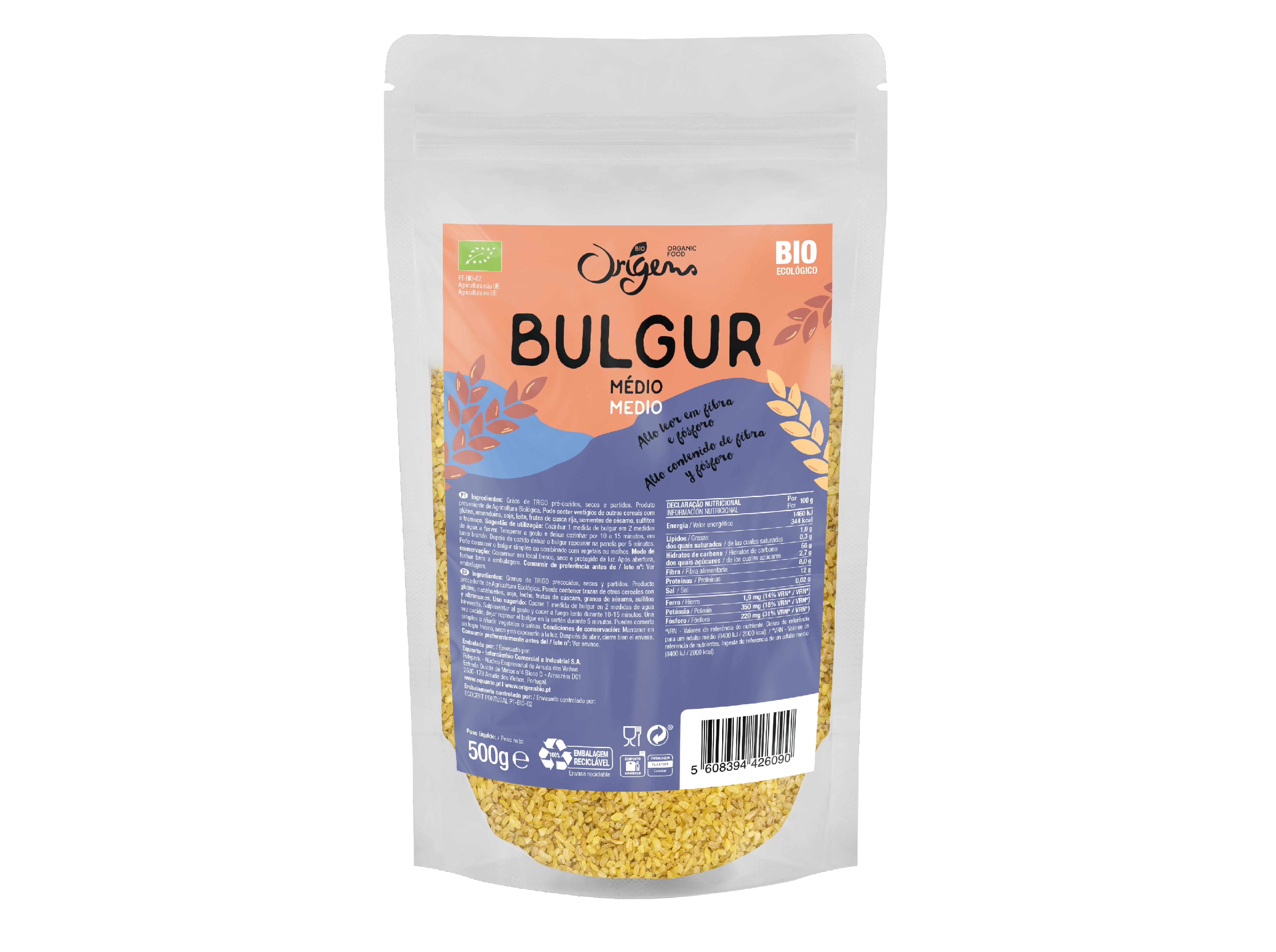 BULGUR ORIGENS BIO 500G